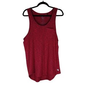 G by Guess Tank Top Men’s Large Red Cotton Stretch Beach Summer Streetwear